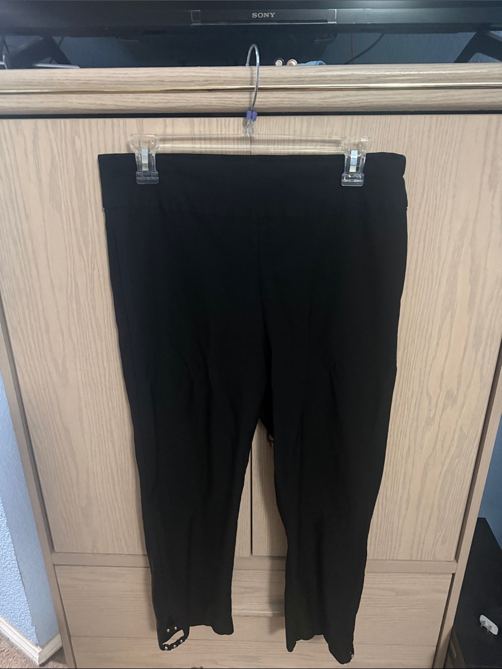 Counterparts Black Stretch Ponte Leggings